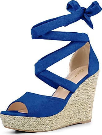 Blue Wedge Sandals: Products up to −51% | Stylight