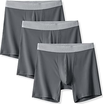 LAPASA Mens 3 Pack Performance Sports Underwear Sports Boxer Shorts Quick Dry & Odor Resistant Breathable Multi Pack Underpants Trunks M47 XXL, Black 