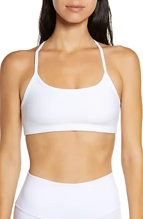 adidas by Stella McCartney - Racerback Sports Bra in Pulse Olive at  Nordstrom