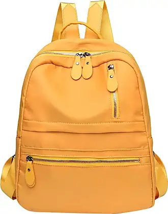 mochila escolar e pré-escolar para crianças, cores amarelo e