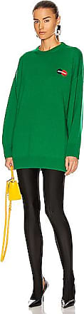 balenciaga green sweater
