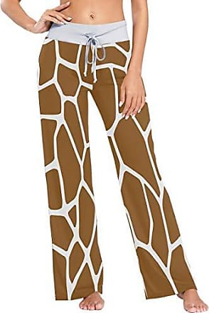 MNSRUU Pantalon de pyjama pour femme Motif girafe