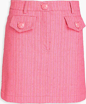 Valentino Garavani tweed A-line miniskirt - Pink
