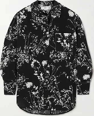 SPORTY & RICH Vendome embroidered cotton-poplin pajama shirt