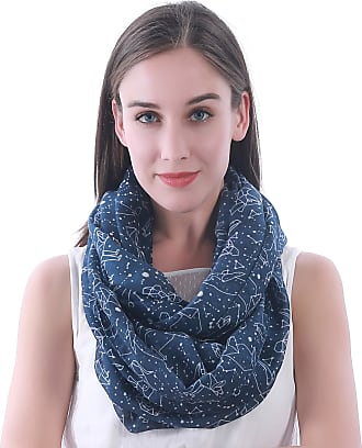 Accessories Scarves Tube Scarves Save the Queen Tube Scarf blue cable stitch casual look 