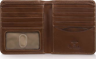 Santoni Saffiano Leather Credit Card Holder