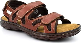 Ikon Mens Newquay Casual Summer Sandals Brown/Tan 