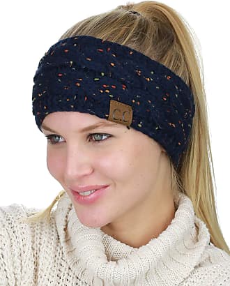Syhood Winter Headbands for Women 4 Pieces Winter Ear Warmers Warm Head  Wrap Cable Knit Fuzzy