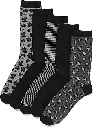 5 paires de chaussettes femme avec coton gris chiné - HEMA
