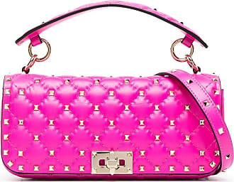 Valentino Garavani | Small Locò Shoulder Bag with 3D Embroidery | Pink