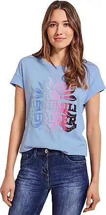 Damen-Print Shirts in Blau von Cecil | Stylight