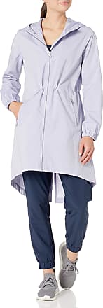 Brand L Core 10 Womens Water-Resistant Cropped Anorak Jacket White 12-14
