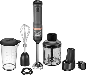 BLACK+DECKER Power Crush Multi-Function Blender with 6-Cup Glass Jar,  Black, Silver, BL1220SG