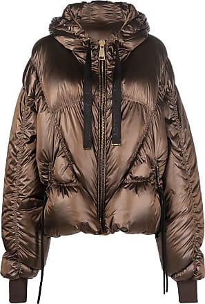 Khrisjoy High-Neck Quilted Down Gilet - Brown