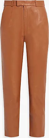 MakeMeChic Women's Faux Leather Leggings Pants High Waisted Leather Stacked  Pants Red XS at  Women's Clothing store