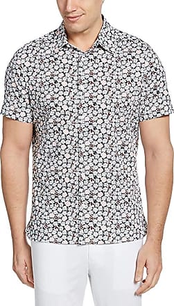Perry Ellis Mens Essential Plaid Pattern Shirt 