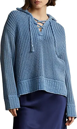 RALPH LAUREN - Blue Cotton Sweater Vest, Size 3XLT, NWT