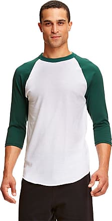 Wudici Mens Misfits Logo Casual 3/4 Sleeve Baseball Tshirt Raglan Jersey Shirt