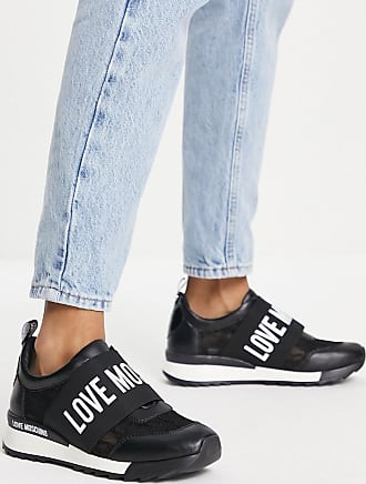 love moschino chunky sole trainers