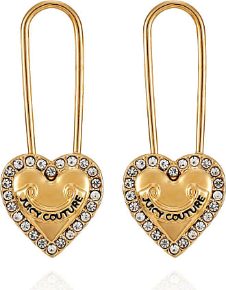 Juicy Couture, Jewelry, Juicy Couture Earrings Set Of 3 Lock Key Heart  Dangle New