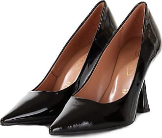 Mocassins Bianca Di en coloris Noir Femme Chaussures Chaussures à talons Escarpins 
