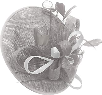 Caprilite Sinamay Disc Saucer Fascinator Hat for Women Weddings Headband Races