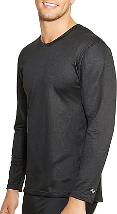 Champion Duofold Varitherm Women's Thermal Long-Sleeve Shirt, Black, Small  at  Women's Clothing store