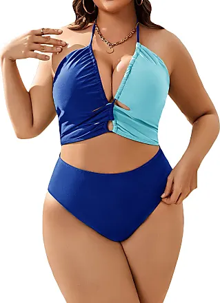 Blue MakeMeChic Swimwear / Bathing Suit: Shop at $6.99+