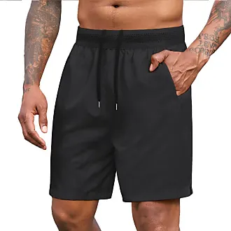 COOFANDY Men's Running Athletic Shorts 5 Inch 2 Pack Gym Workout Shorts  Fitted Exercise Hiking Shorts with Zipper Pocket : : Clothing,  Shoes