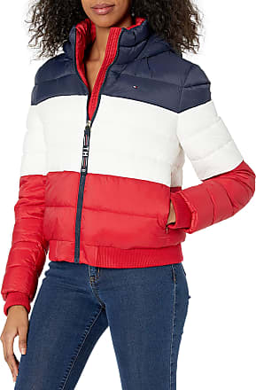 womens white tommy hilfiger coat