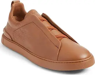 Ermenegildo Zegna Grey Suede Slip On Loafers Size 43 Ermenegildo Zegna