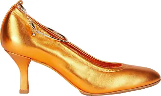 Casadei Generation C 60mm leather loafers - Orange