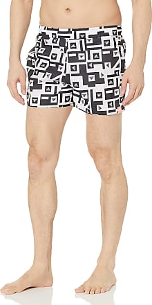 Buy ADIDAS Originals Men Black & White Monogram Printed Swim Shorts DH4791  - Swim Bottoms for Men 7101476