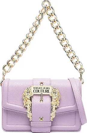 Versace Jeans Couture Tote Bag, Lilac, Polyurethane, 2023