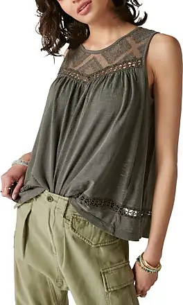 Women's Lucky Brand Sleeveless Shirts − Sale: at $33.28+