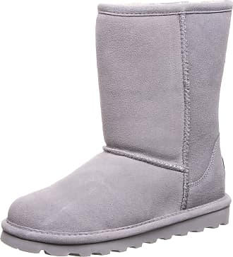 Bearpaw Womens Elle Short Slouch Boots, Grey (Gray Fog 051), 10 UK