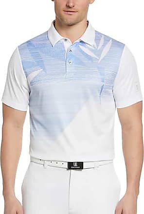 PGA TOUR mens Airflux Solid Mesh Short Sleeve Polo (Sizes - 4x) Golf Shirt,  Asphalt, Small US at  Men's Clothing store