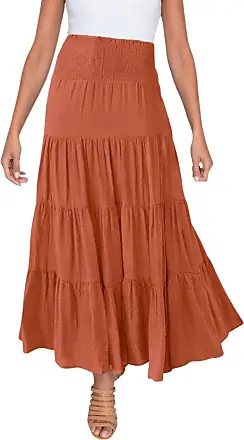 Fashion Women High Waist Pleated Long Maxi Skirts Muslim Lady Slim Bodycon  Dress