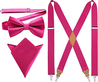 New Pink Suspender Elastic Y-Shape Braces Gothic Emo Indie Pink Suspenders 