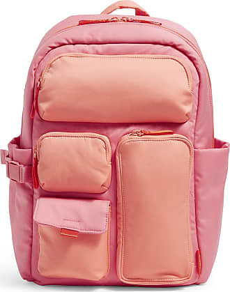 Vera Bradley Women's Cotton Vera Tote Bag Happiness Returns Pink