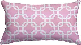 Majestic Home Goods Hot Pink French Quarter Indoor Small Throw Pillow 20 L x 5 W x 12 H 