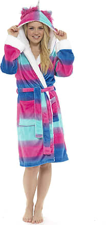 Keanu Ladies Sherpa Lined Shimmer Fleece Gowns