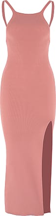 Zeynep Arcay Womens Halterneck Knit Midi Dress - Pink - Moda Operandi