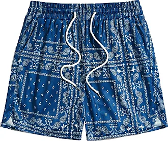 SOLY HUX Men's Letter Graphic Track Shorts