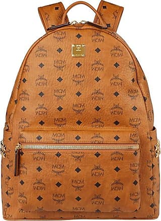 Medium Brandenburg Backpack in Visetos Cognac