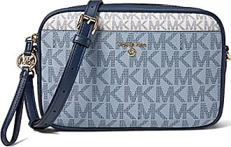 Michael Kors Jet Set Travel Large Crossbody Bag Pale Blue 111  liked  on Polyvore featuring bags  Handbags michael kors Purses michael kors  Mens leather bag