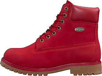 mens red lugz boots