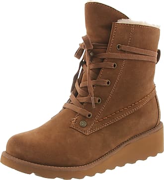 Bearpaw Womens Krista Multiple Colors | Womens Boot Classic Suede | Womens Slip On Boot | Comfortable Winter Boot, Hickory Ii, 11
