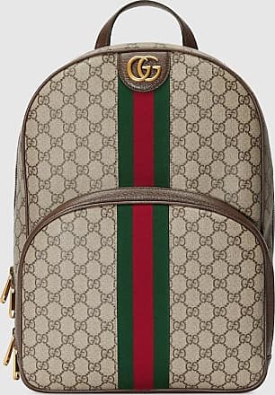 GUCCI Backpack Daypack 406370 Carre Id PVC/leather Brown mens Used –  JP-BRANDS.com