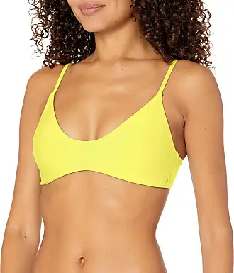 Volcom Women's Standard Simply Seamless Scoop Neck Bikini Top, Black,  X-Small : : Clothing, Shoes & Accessories